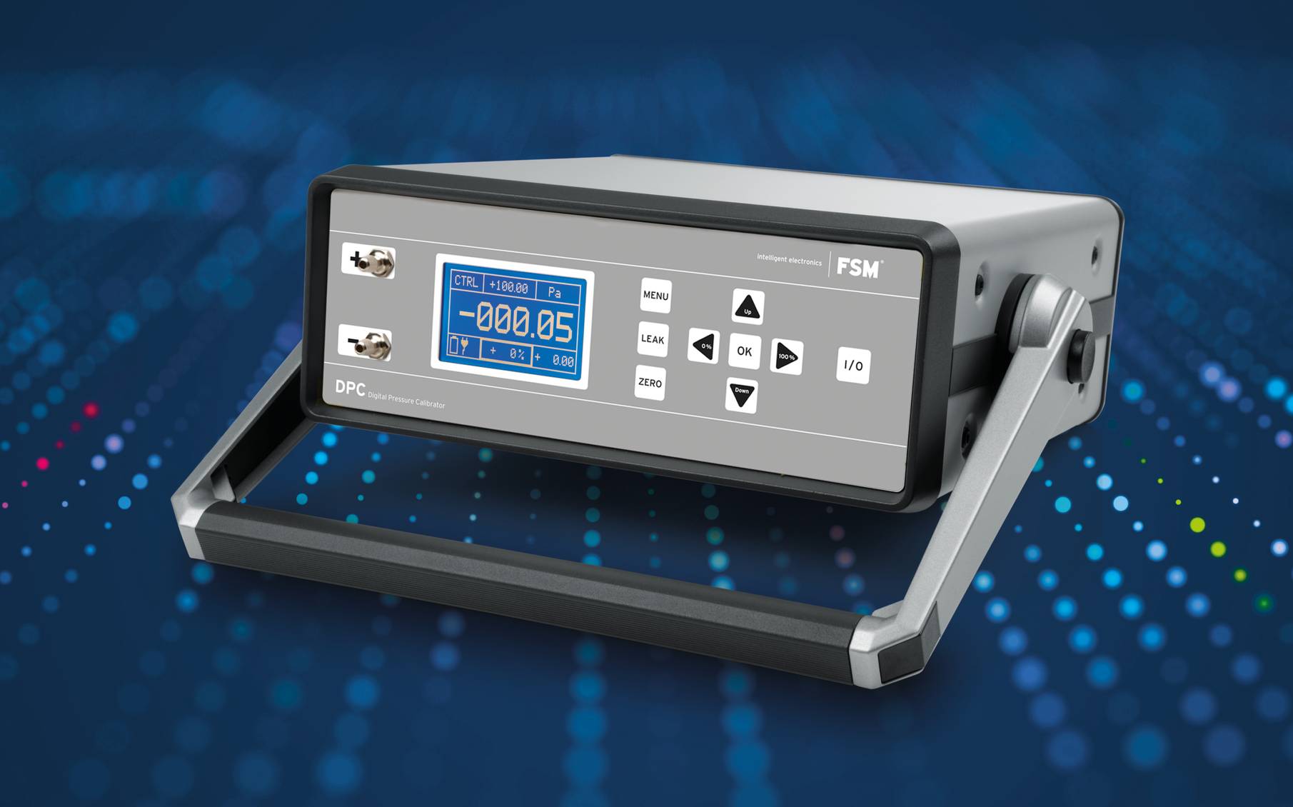 FSM automatische lagedruk drukverschil kalibrator vanaf 1 mbar 