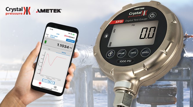 Ametek Crystal XP3i Digitale testmanometer