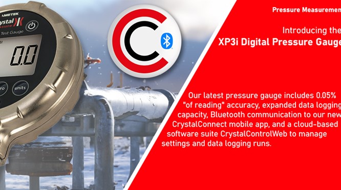 Crystal XP3i digitale manometer
